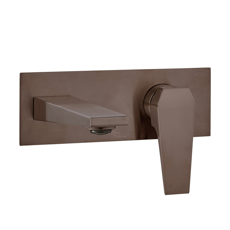 Voltaire Single-Handle, Wall-Mount, Bathroom Faucet in Oil Rubbed Bronze