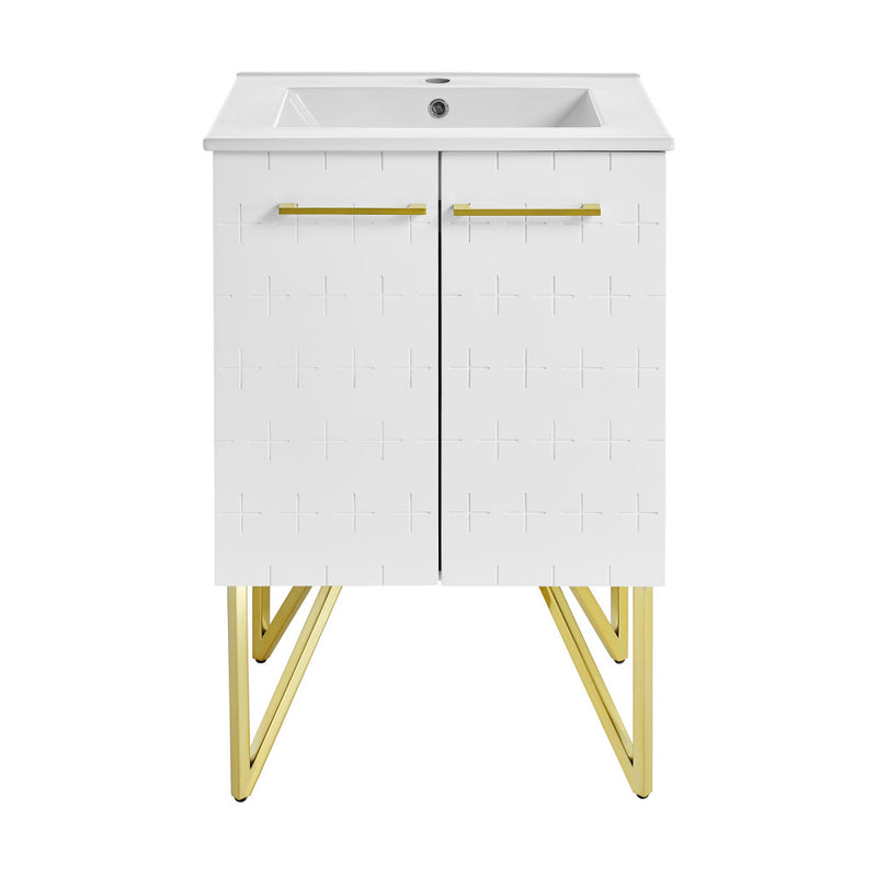 Annecy 24" Bathroom Vanity in Galaxy White