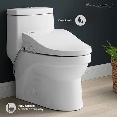 Virage One-Piece Toilet with Vivante Smart Seat 1.1/1.6 gpf