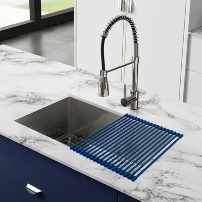 20 x 12 " Kitchen Sink Grid, Navy Blue