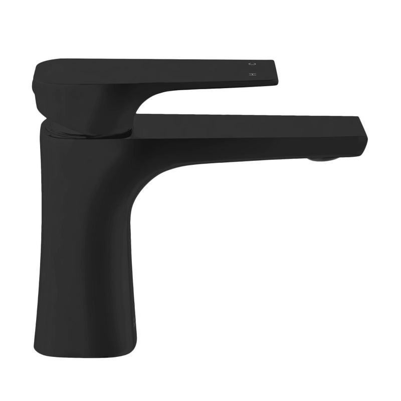 Monaco Single Hole, Single-Handle, Bathroom Faucet in Matte Black