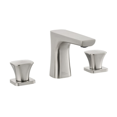 Monaco 8 in. Widespread, 2-Handle, Bathroom Faucet in Brushed Nickel