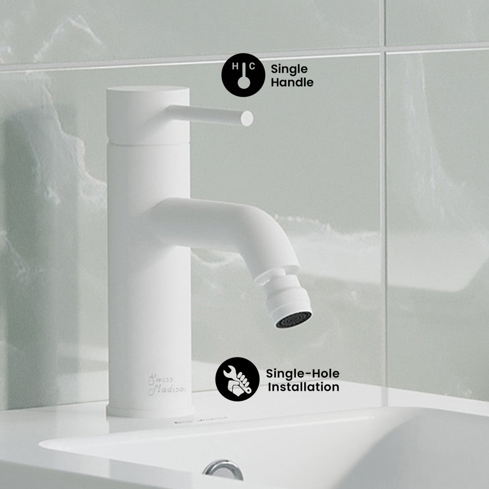 Ivy Bidet Faucet in Matte White