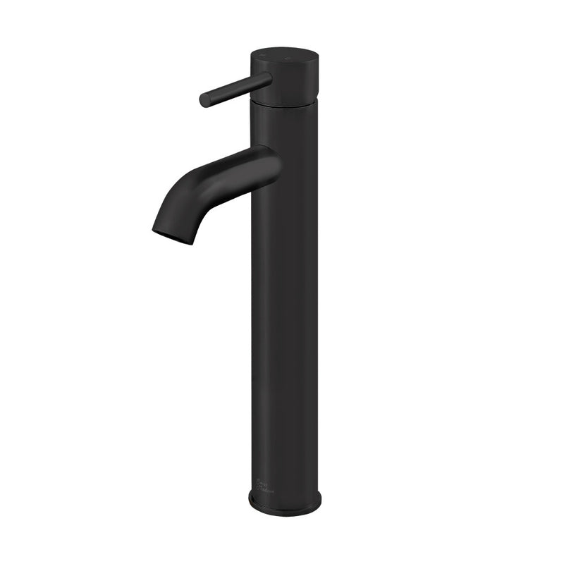 Ivy Single Hole, Single-Handle, High Arc Bathroom Faucet in Matte Black