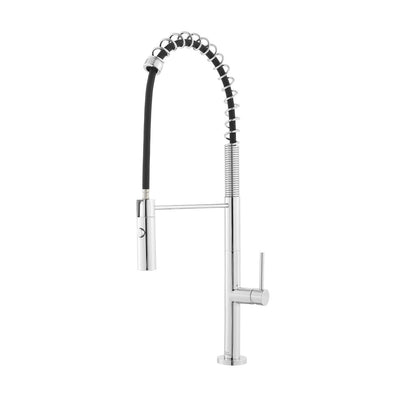 Chalet Single Handle, Pull-Down Kitchen Faucet in Chrome