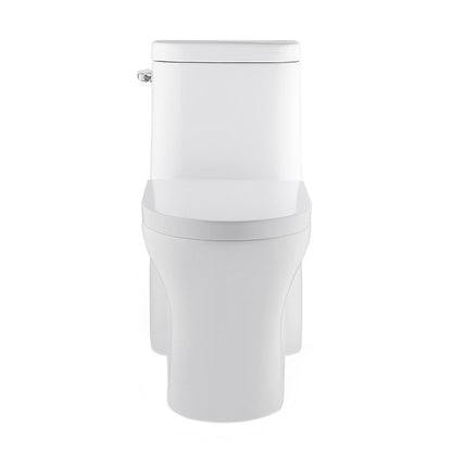 Monaco One-Piece Elongated Left Side Flush Handle Toilet 1.28 gpf