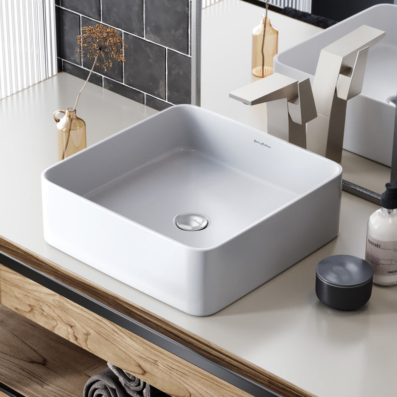 Concorde Ceramic Square Vessel Sink