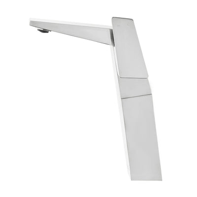 Carre Single Hole, Single-Handle, High Arc Bathroom Faucet in Chrome