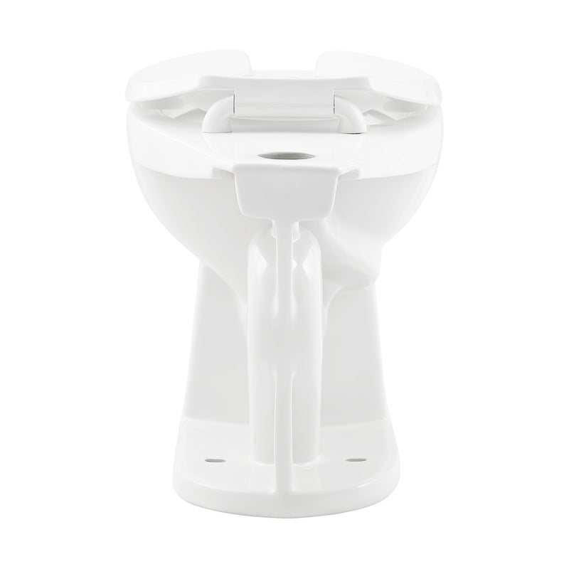 Sirene Floor-Mounted Commercial Elongated Top Flush Spud Flushometer Toilet Bowl