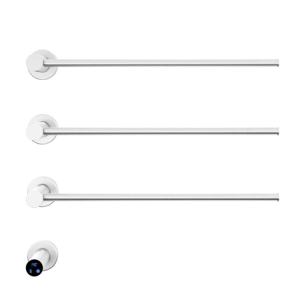 Claire 3-Bar Electric Towel Warmer in Chrome