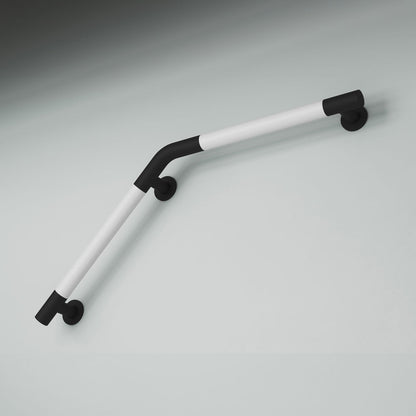 Auvergne 18" x 18" Angled Grab Bar in Matte Black