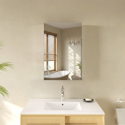 Cache 20 x 30 Rectangle Recessed/Wall Mount Medicine Cabinet with Mirrored Sides
