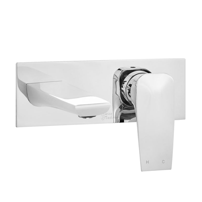 Monaco Single-Handle, Wall-Mount, Bathroom Faucet in Chrome