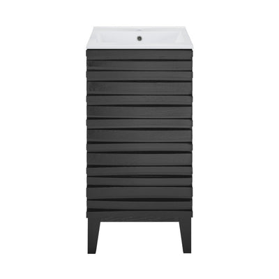 Cascade 18" Bathroom Vanity in Black