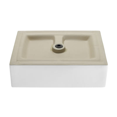 Voltaire 17 Rectangle Ceramic Vessel Sink