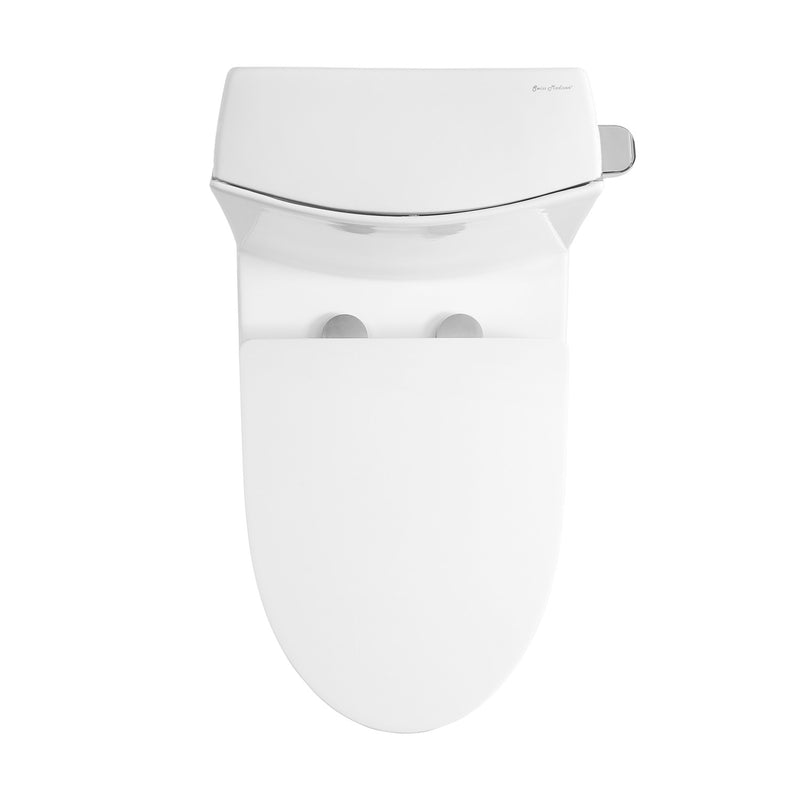 St. Tropez One Piece Elongated Toilet Right Side Flush 1.28 gpf