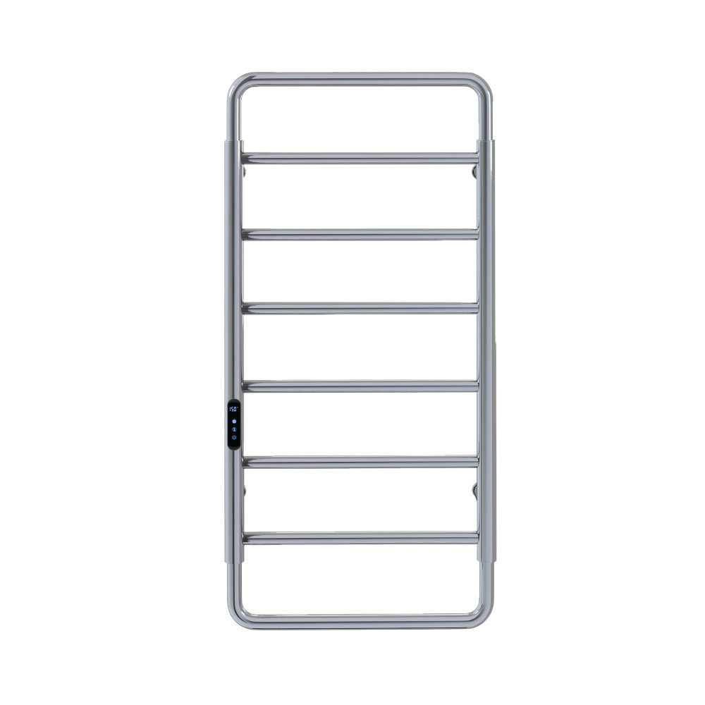 Ivy 8-Bar Electric Towel Warmer in Chrome
