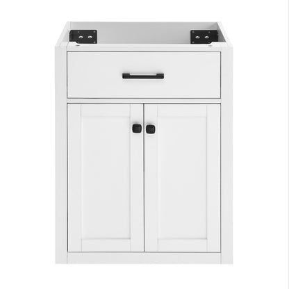 Burdon 24 Bathroom Vanity in White Cabinet Only
