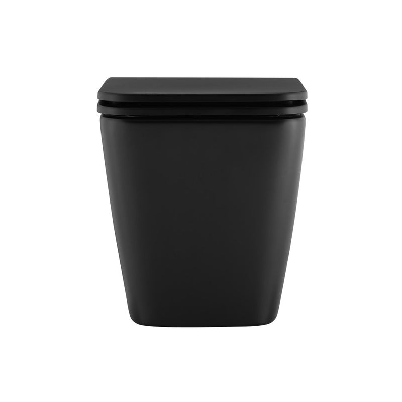 Concorde Wall Hung Toilet Bowl, Matte Black