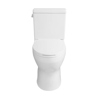 Classe Two-Piece Elongated Left Side Flush Handle Toilet 1.28 gpf