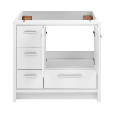 Virage 36 Freestanding, Bathroom Vanity in Glossy White - Cabinet