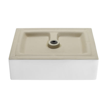 Voltaire 17 Rectangle Ceramic Vessel Sink