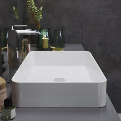 Concorde 24 Rectangle Ceramic Vessel Sink