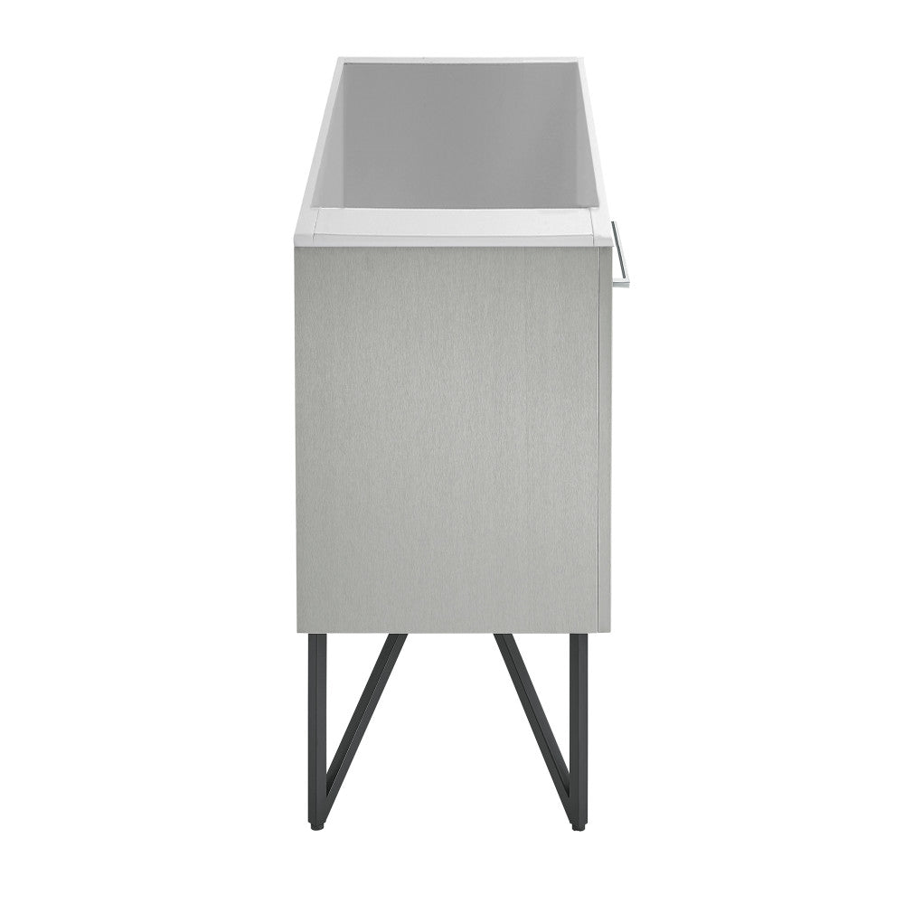 Annecy 48 Brushed Gray Bathroom Vanity Cabinet Only (SM-BV234)