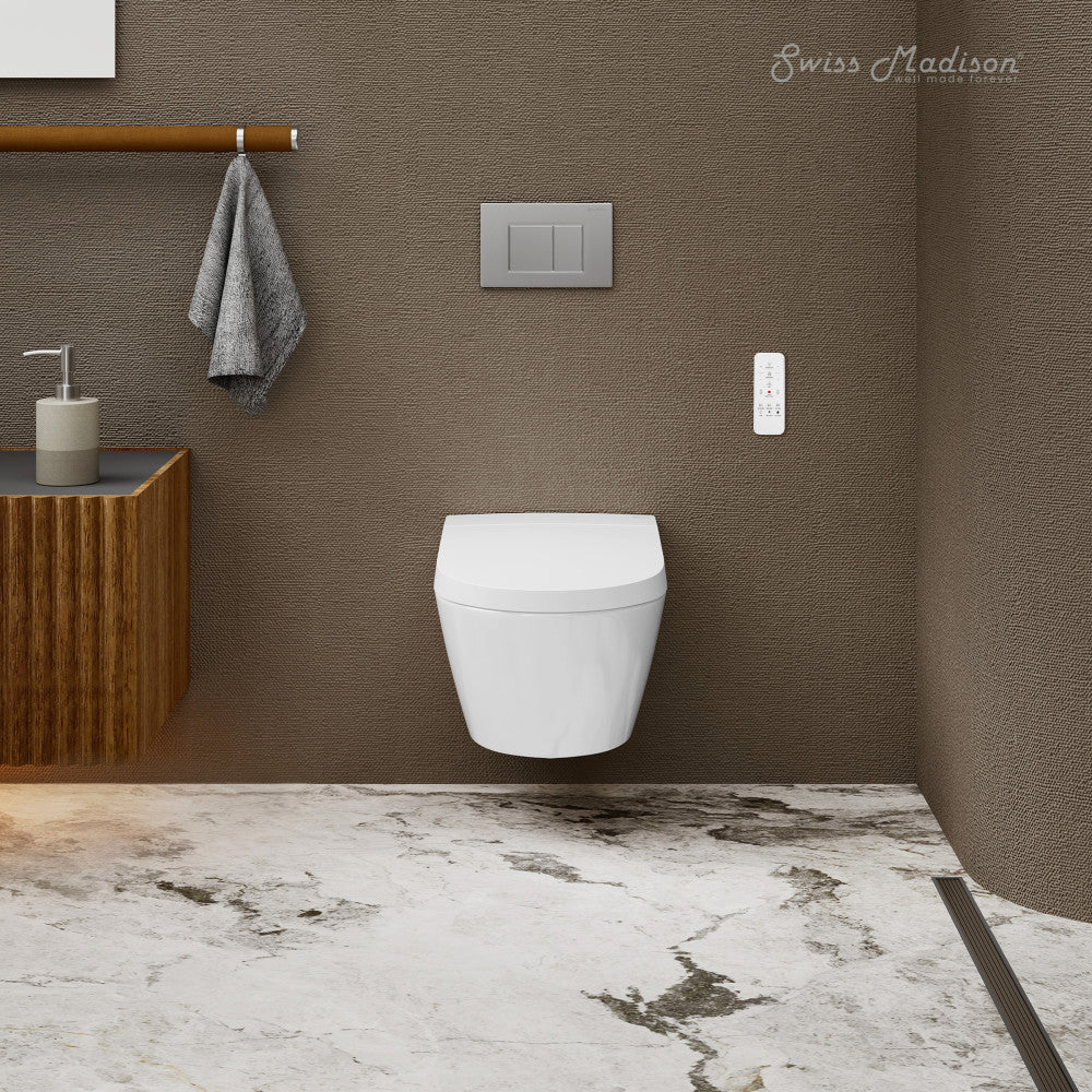 Pur Smart Wall-Hung Toilet with Bidet Bundle