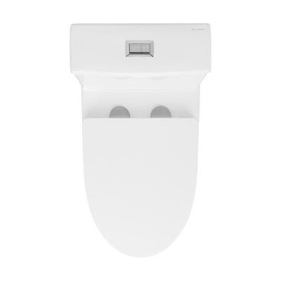 Dreux One Piece Elongated Dual Flush Toilet with 0.95/1.26 GPF