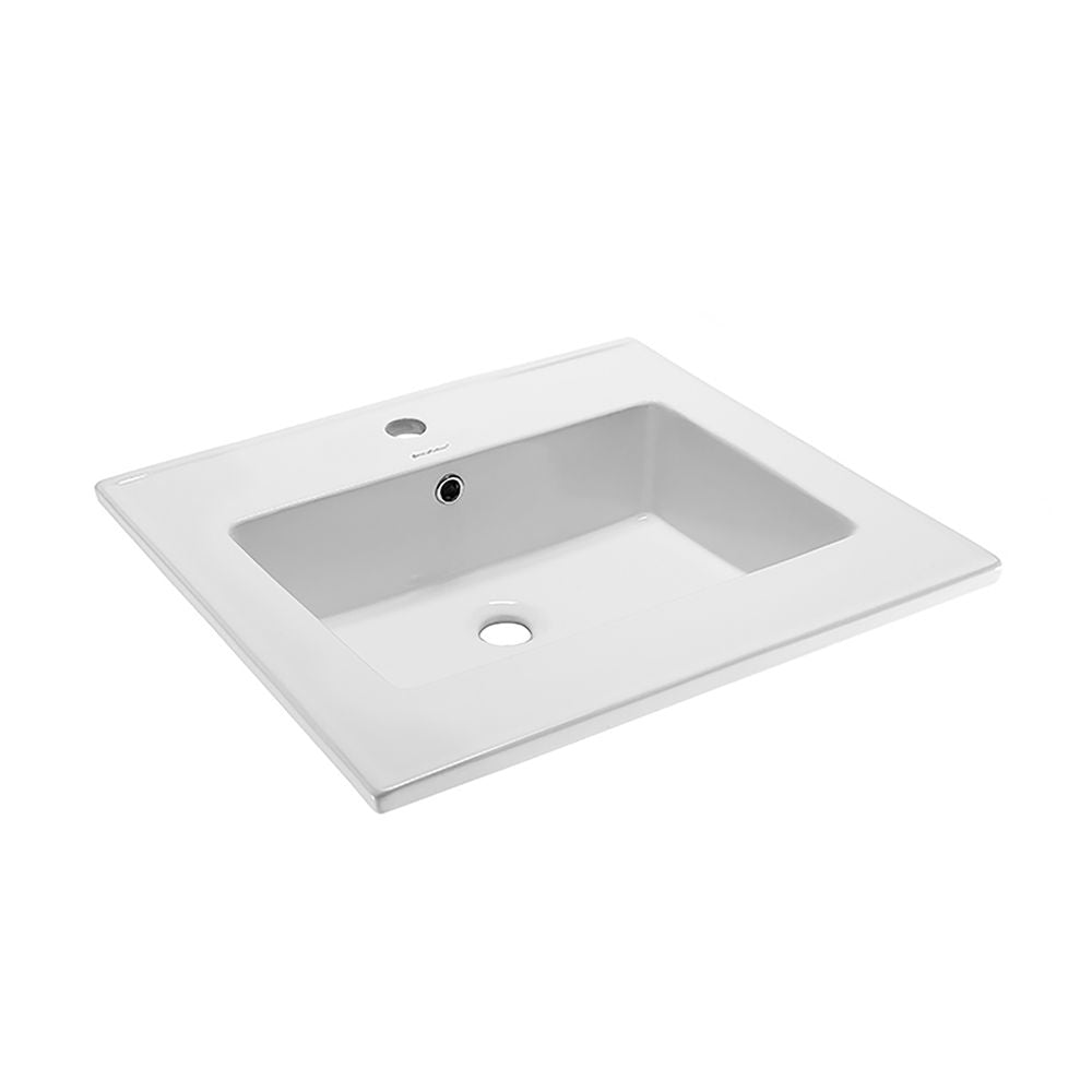 Voltaire 25 Vanity Top Sink with Single Faucet Hole