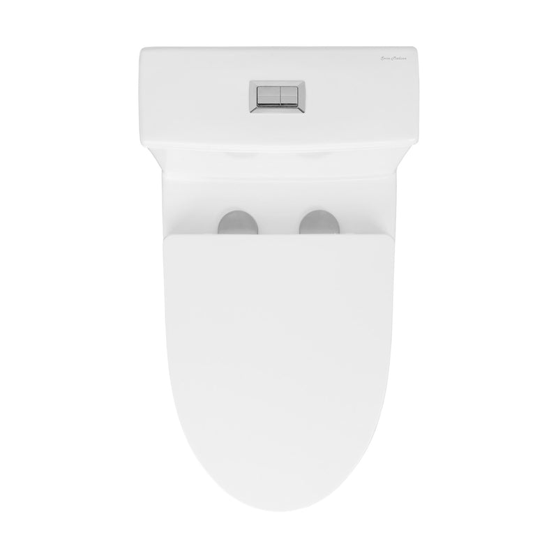 Dreux One Piece Elongated Dual Flush Toilet with 0.95/1.26 GPF