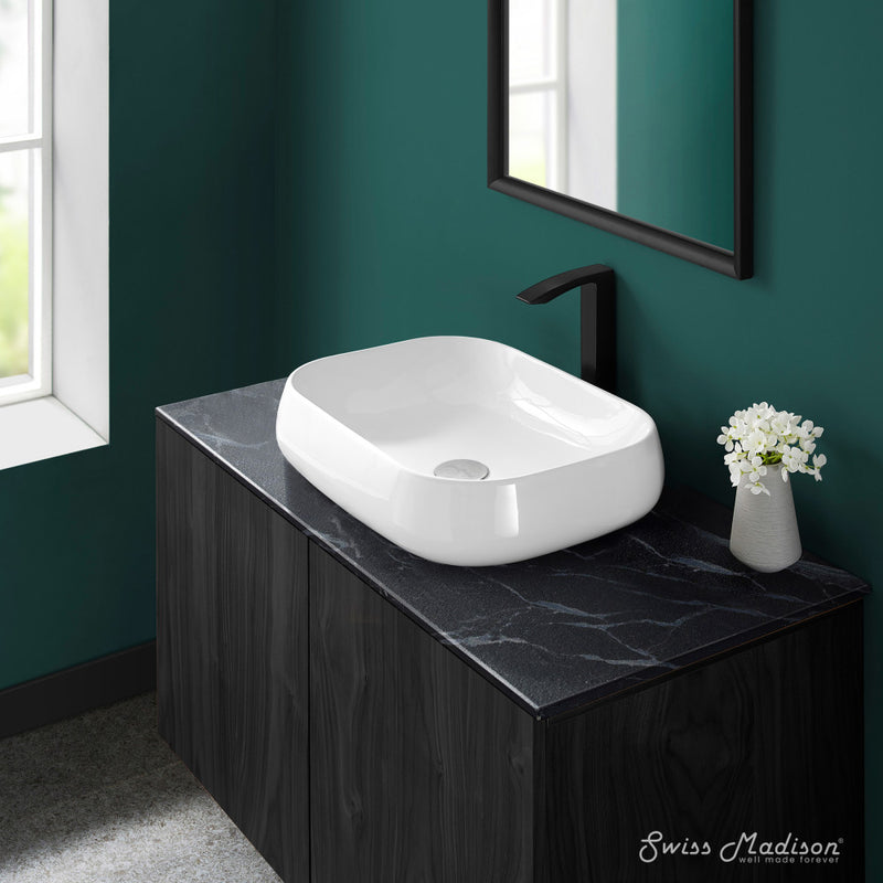 Chateau 22 Square Ceramic Vessel Sink