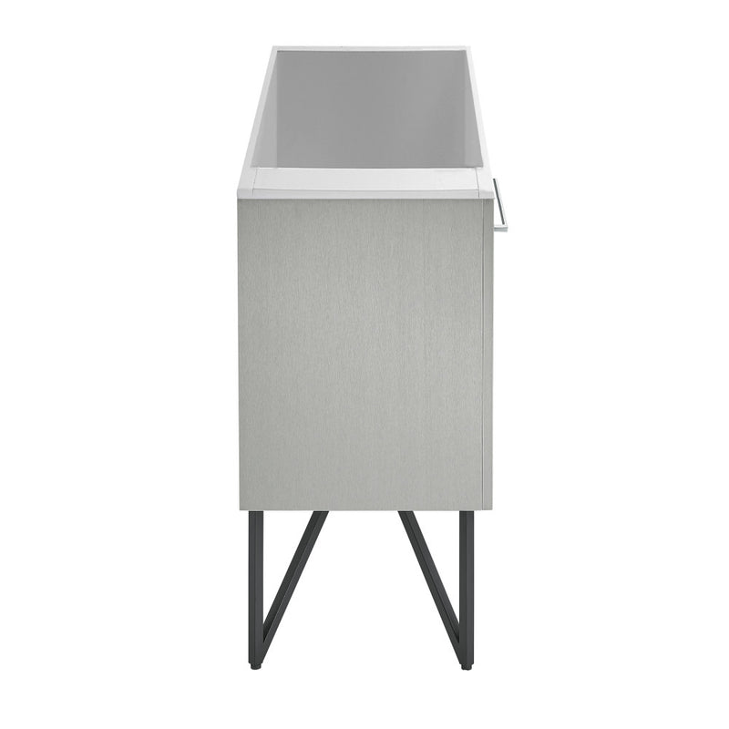 Annecy 60 Brushed Grey Bathroom Vanity Cabinet Only (SM-BV236)