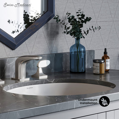 Monaco 19 Oval Under-Mount Bathroom Sink