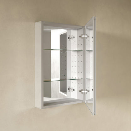 Cache 20 x 30 Rectangle Recessed/Wall Mount Medicine Cabinet with Mirrored Sides