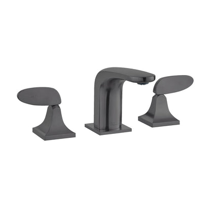 Chateau 8 in. Widespread, 2-Handle, Bathroom Faucet in Gunmetal Gray