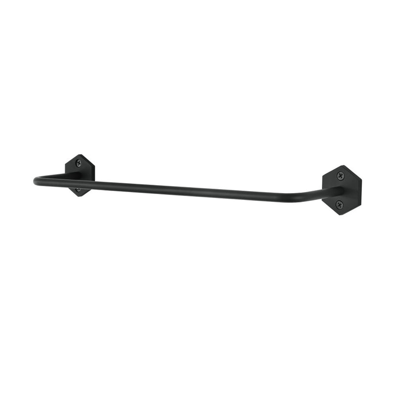 Brusque 12" Towel Bar in Matte Black