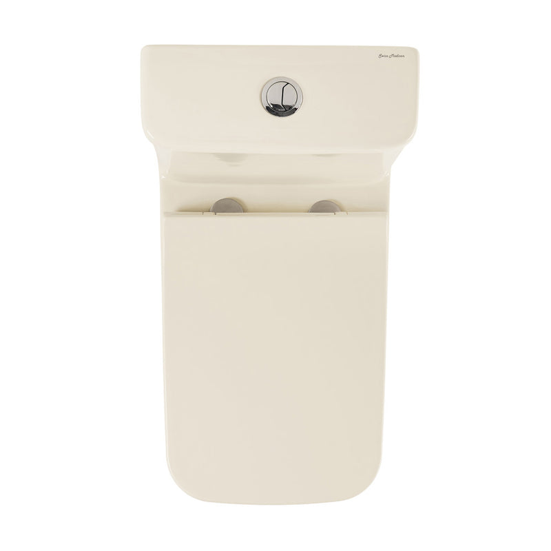 Carre One Piece Square Toilet Dual Flush 1.1/1.6 gpf in Bisque