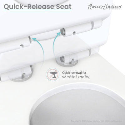 Sublime One Piece Elongated Toilet with Touchless Retrofit Dual Flush 1.1/1.6 gpf