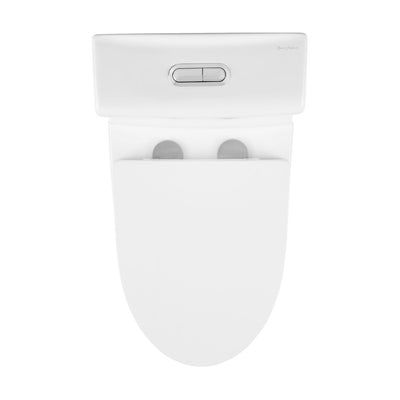 Hugo One Piece Elongated Dual Flush Toilet 1.1 / 1.6 gpf