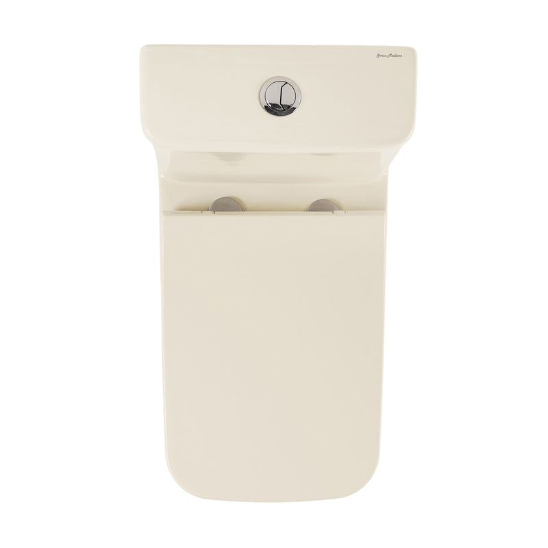 Carre One Piece Square Toilet Dual Flush 1.1/1.6 gpf in Bisque