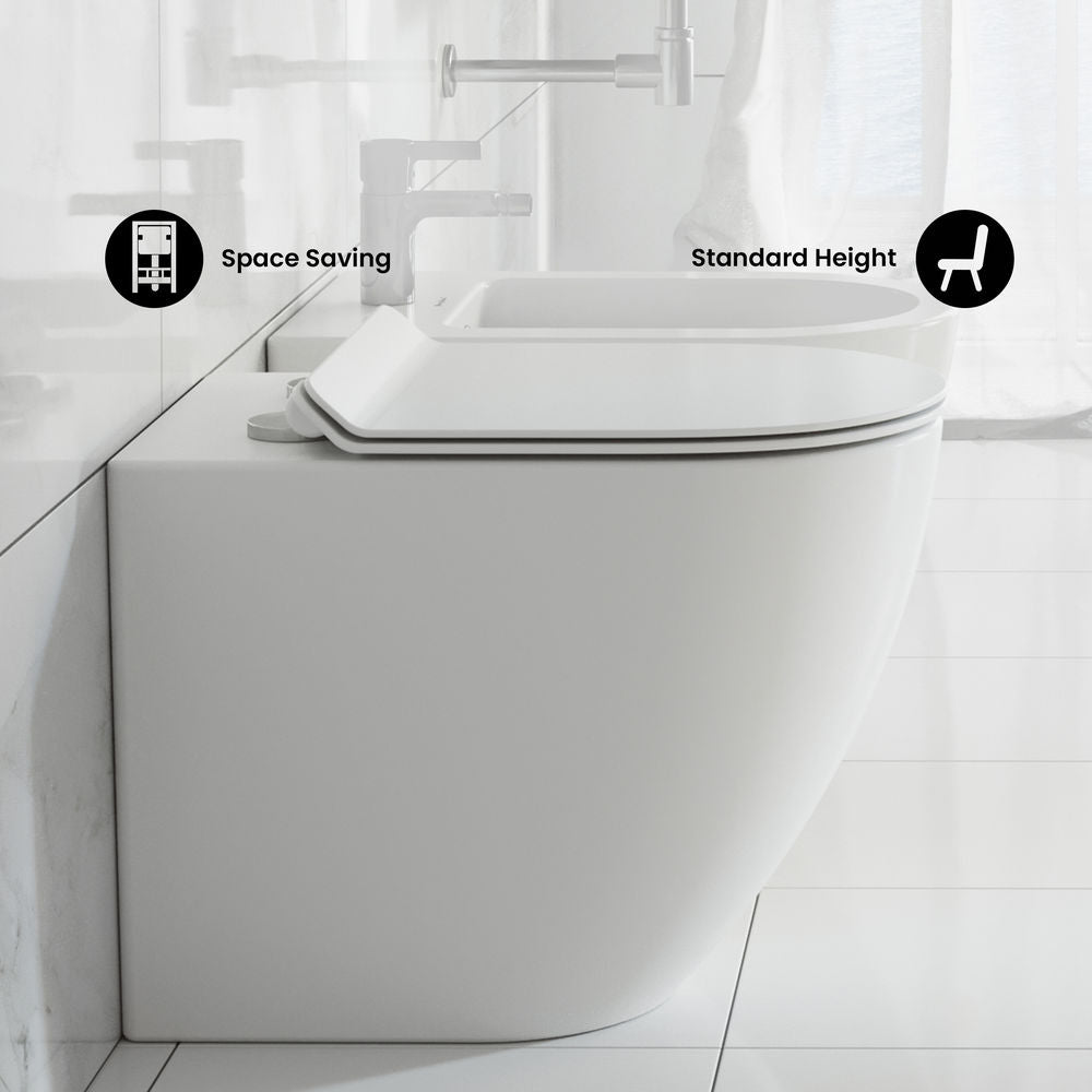 St. Tropez Back-to-Wall Elongated Toilet Bowl