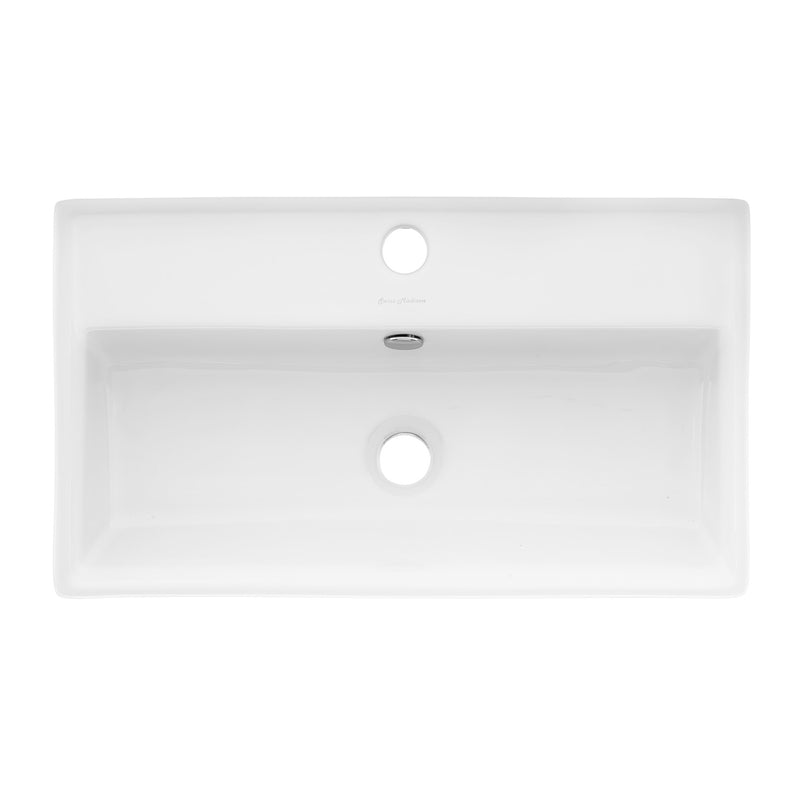 Claire 22" Rectangle Wall-Mount Bathroom Sink