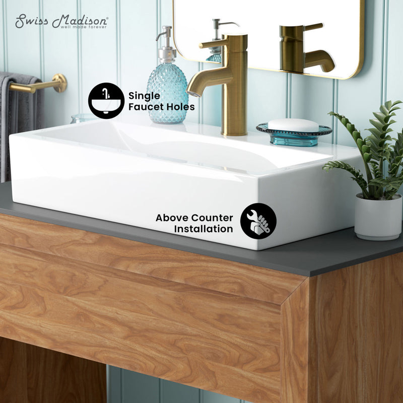 Rennes Vanity 24" Vessel Sink