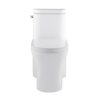 Monaco One-Piece Elongated Left Side Flush Handle Toilet 1.28 gpf