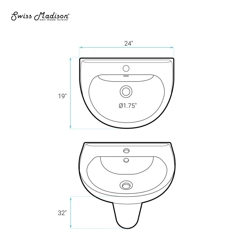 Cache Wall Mount Sink
