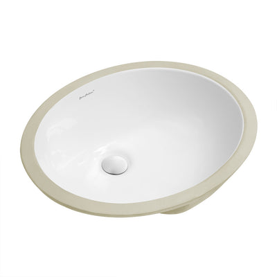 Monaco 18 Oval Under-Mount Bathroom Sink