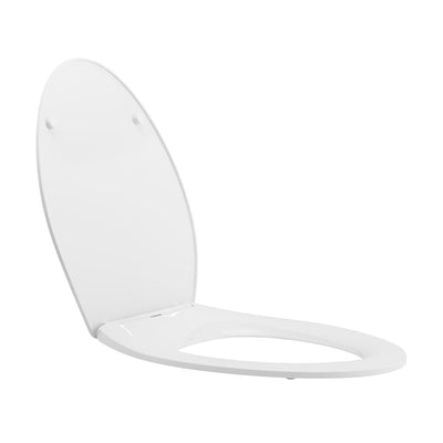 Lumiere Elongated Quick-Release Toilet Seat with Night Light