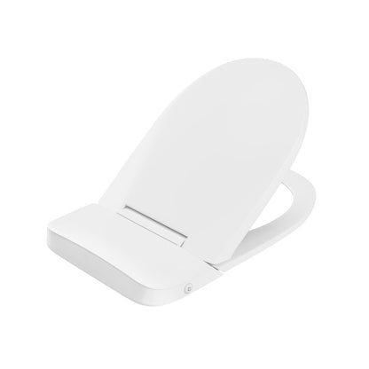 Hugo H Power Flush Tankless Toilet 10" Rough-in 1 GPF Non-Electric ADA Toilet with Integrated Tank in Glossy White